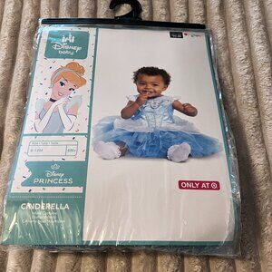 DISNEY PRINCESS BABY CINDERELLA HALLOWEEN COSTUME-6-12 MONTHS-DISGUISE-NWT!